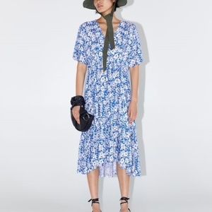 Zara Floral Print Dress